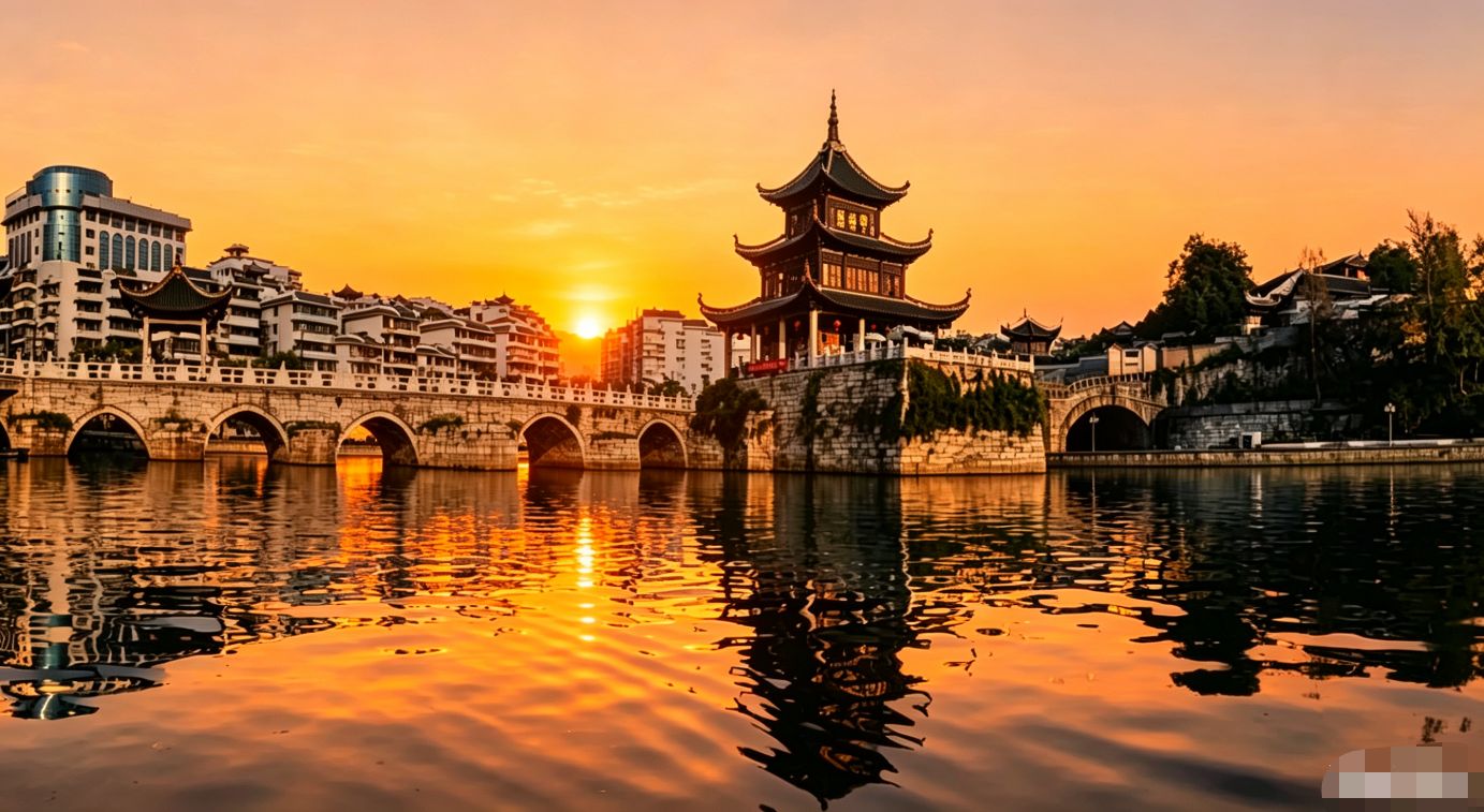 古桥风景